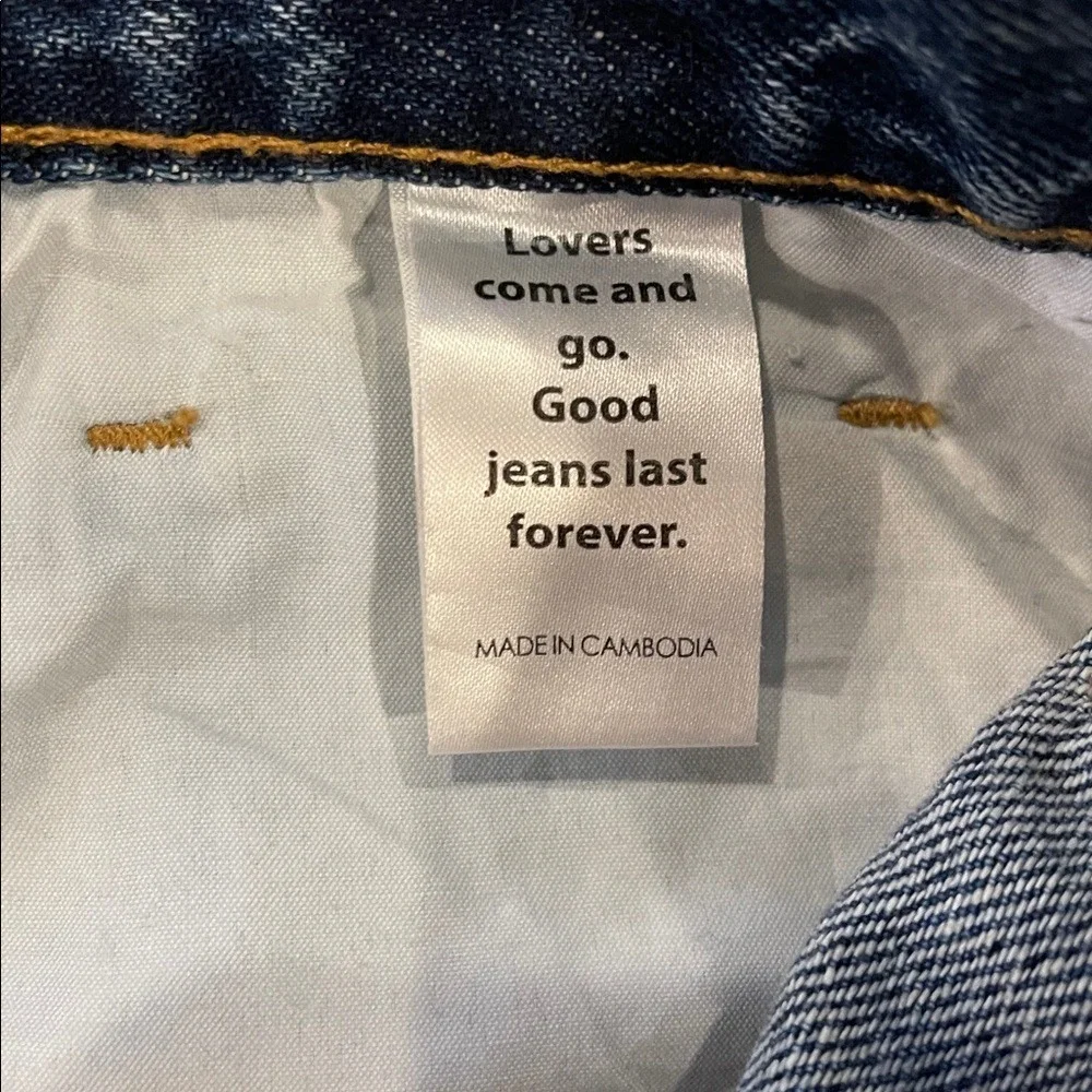 PacSun High Rise‎ Straight Distressed Jeans 26 NWT
